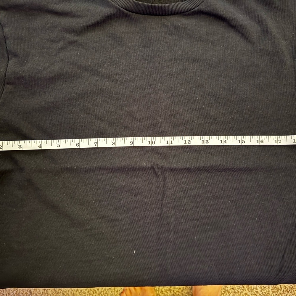 Zara Black Short Sleeve Top - Picture 7 of 7